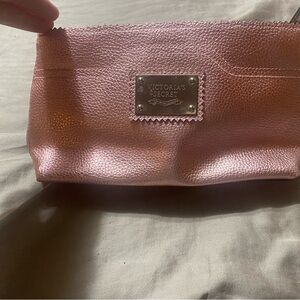 Victoria's Secret Shimmering Pink Cosmetic Case